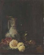 Stillleben mit Porzellankanne Willem Kalf